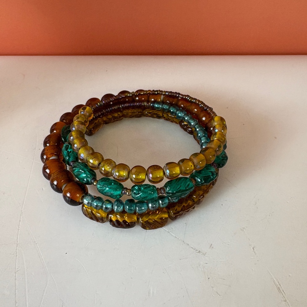 Elegant Beaded Wrap Bracelet
